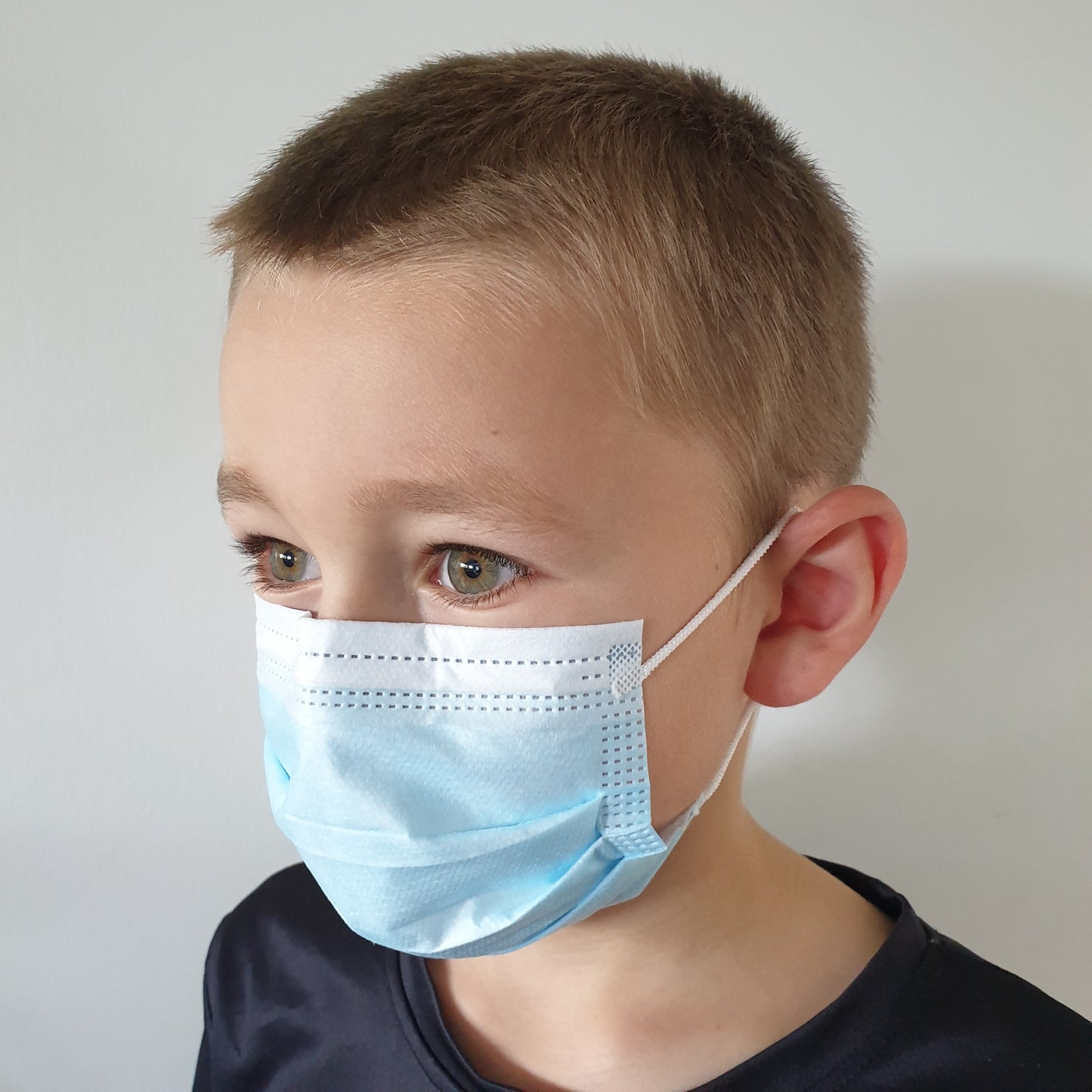 CHILD SIZE medical-grade disposable face masks - box of 50