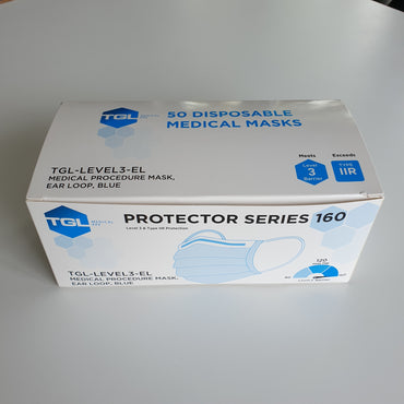 Medical-Grade disposable face masks - box of 50