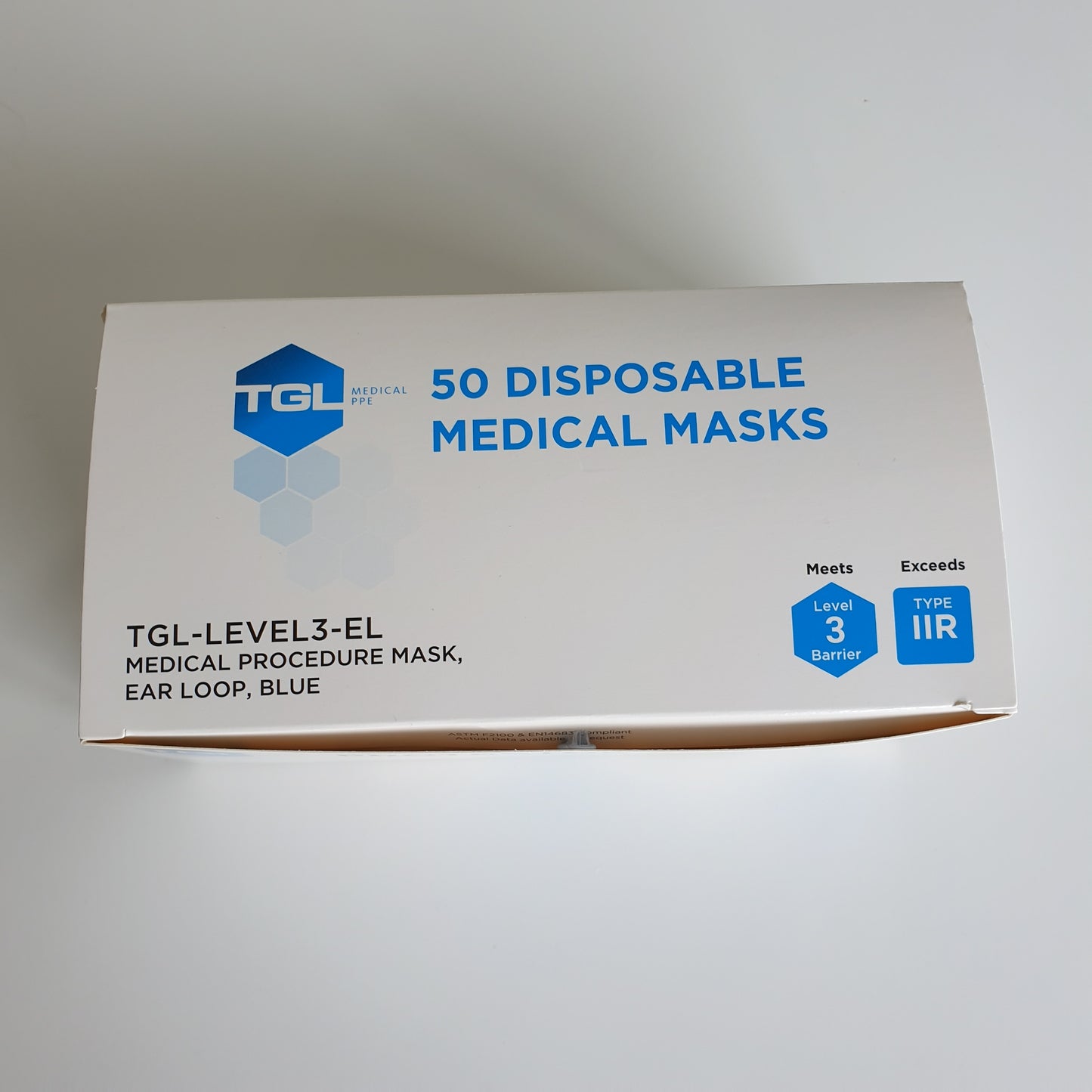 Medical-Grade disposable face masks - box of 50