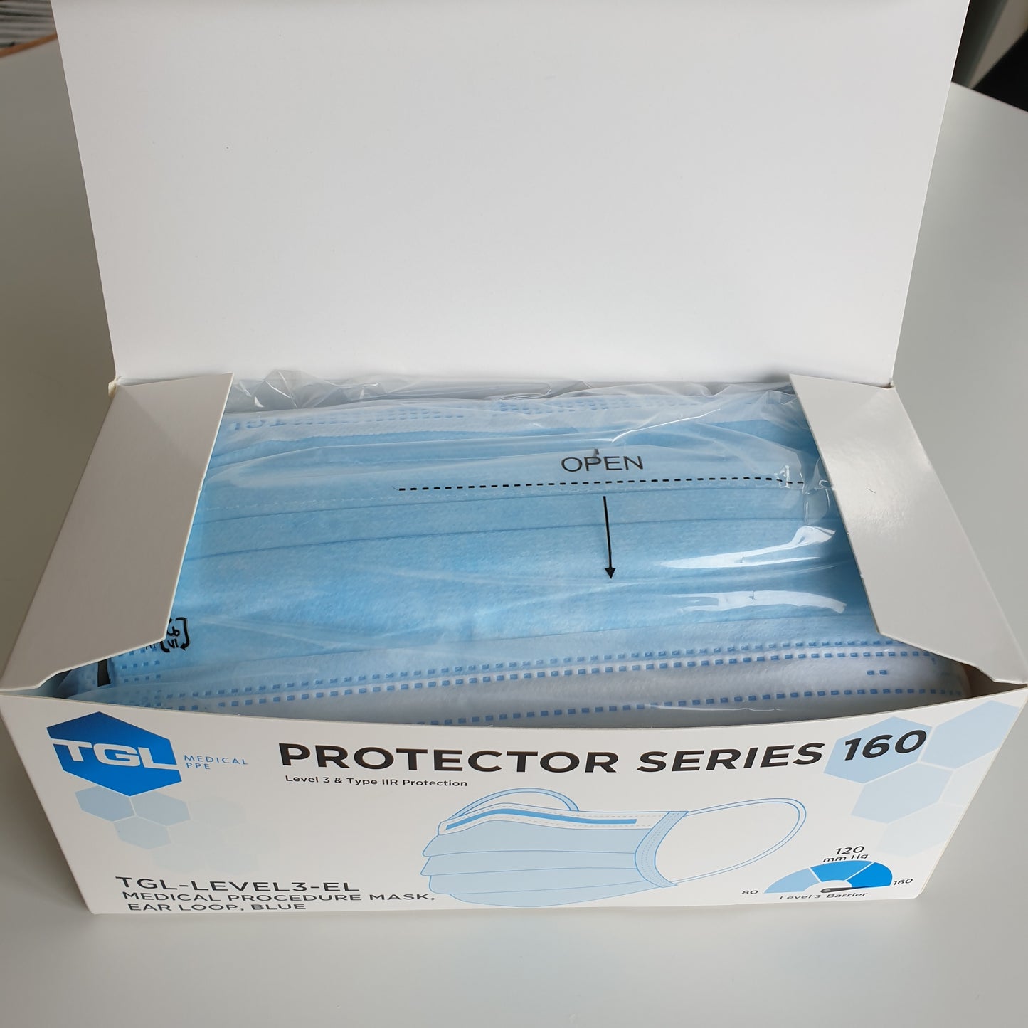 Medical-Grade disposable face masks - box of 50