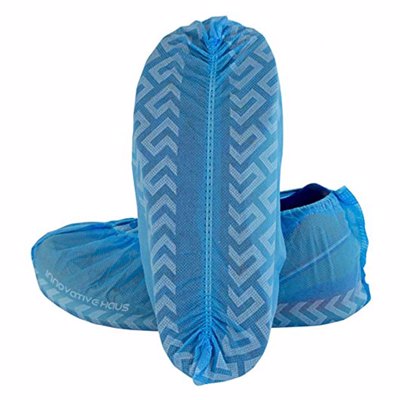 Shoe Covers - single use, non-skid, box of 100
